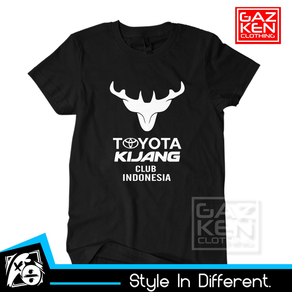Kaos Distro Baju Logo TKCI Toyota CLub Indonesia Cotton Combed 24s Lebih Tebal dari 30s