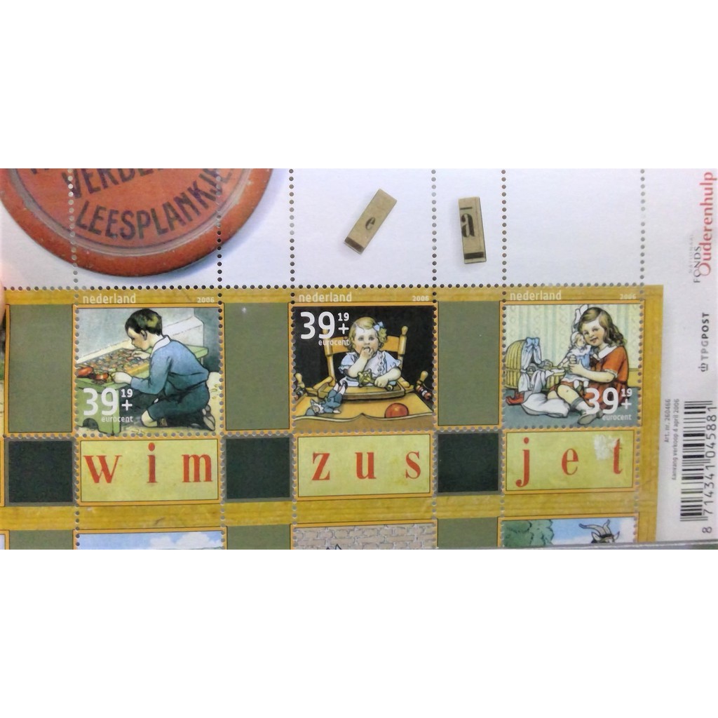 

Souvenir Sheeet Perangko Netherlands Tahun 2006