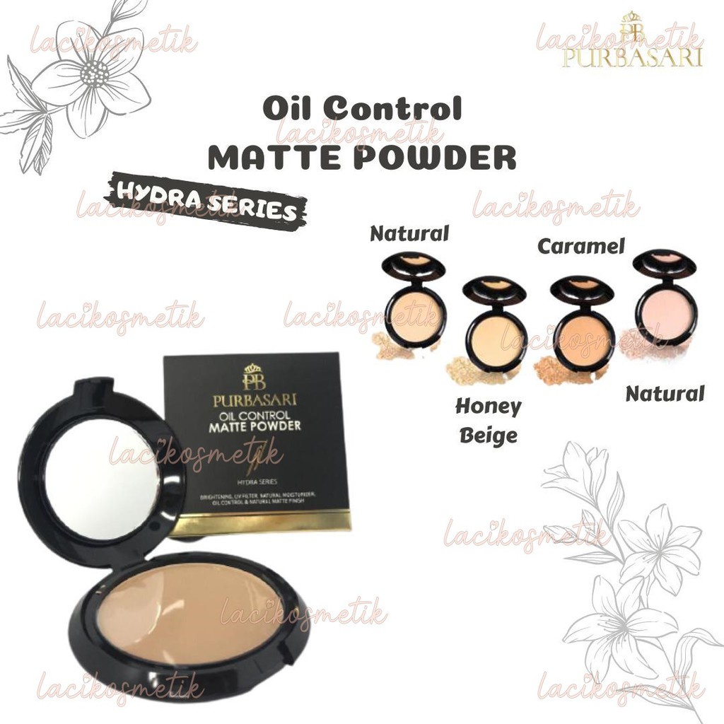 ✨LACIKOSME✨ PURBASARI OIL CONTROL MATTE POWDER - BEDAK PADAT PURBASARI OIL CONTROL