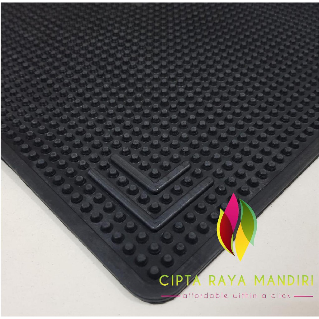 Keset Karpet Karet Anti Slip WELCOME 45 X 75