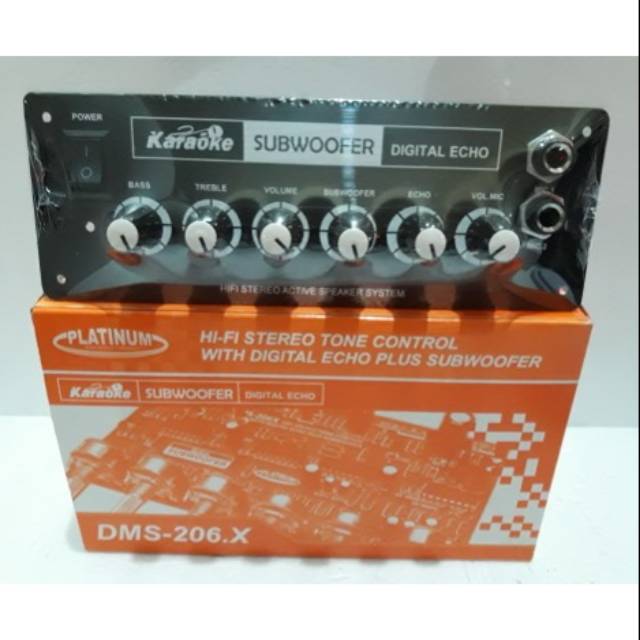 KIT TONE CONTROL SUBWOOFER + DIGITAL ECHO DMS-206
