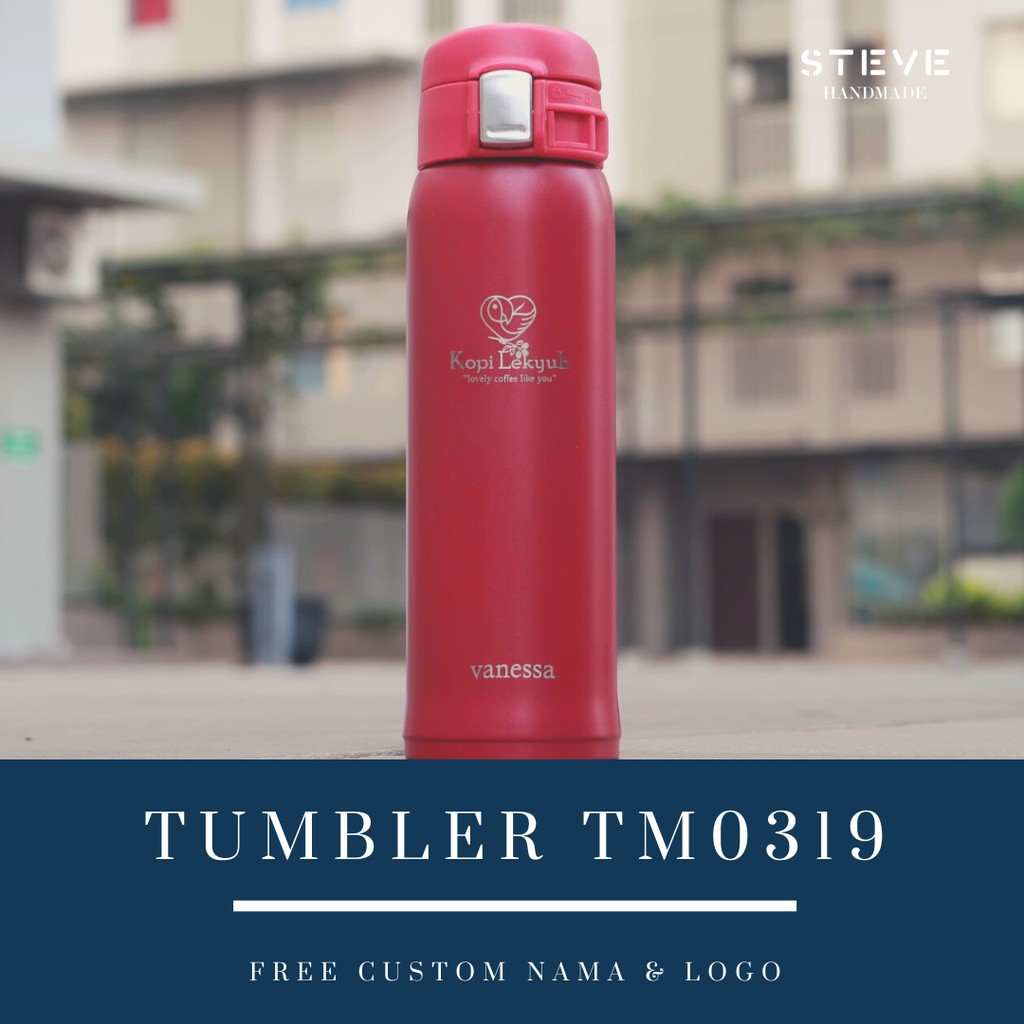 Botol minum stainless termos vacuum tumbler travel mug TM0319