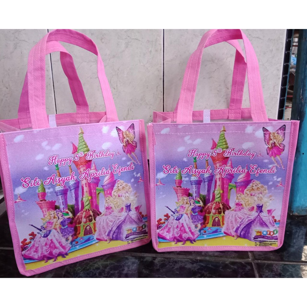 TAS ULANG TAHUN MIKA/SOUVENIR ULTAH TAS FULL MIKA/GOODIE BAG ULTAH ANAK