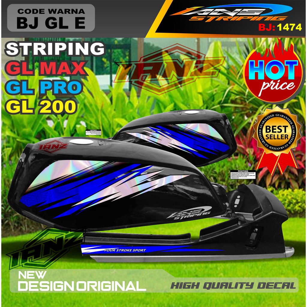 STRIPING GL PRO MAX VARIASI HOLOGRAM / STRIPING GL 2000 TERMURAH / STRIPING GL