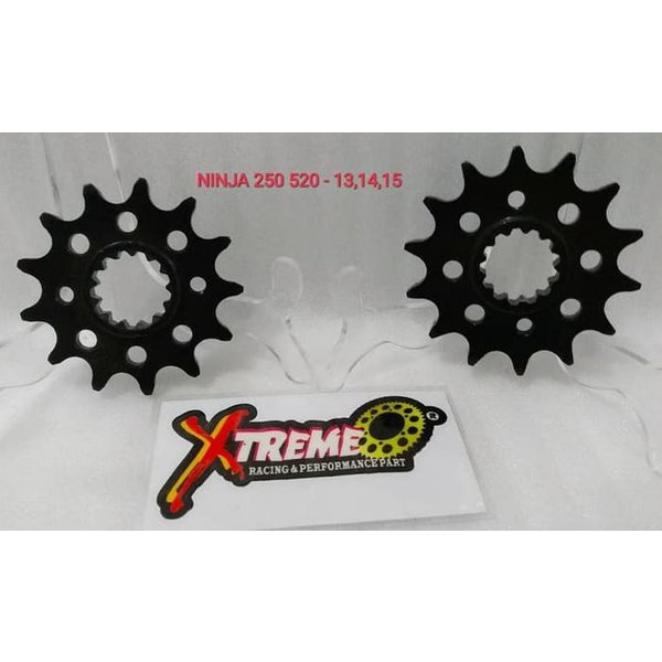 Readyy GEAR DEPAN XTREME NINJA 250FI OLD GEAR DEPAN NINJA 250 NEW NINBU NINJA SL MONO NOT SINNOB TK