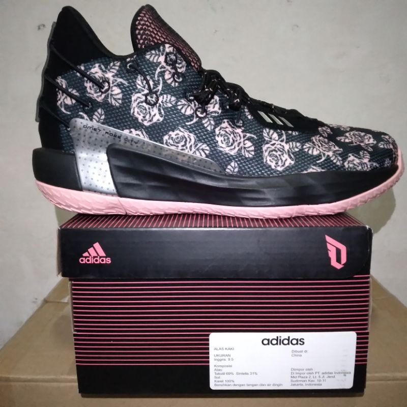 Adidas Dame 7 GCA FZ1092 Rose City Basketball Shoes