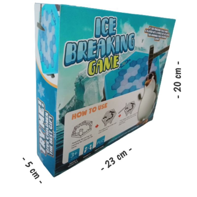 LZ 6 - Mainan Anak Pukul Pukul Salju Es Penguin Ice Breaking LZ6 / LZ7