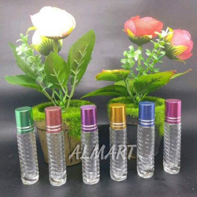 Botol parfum roll on ulir 5ml
