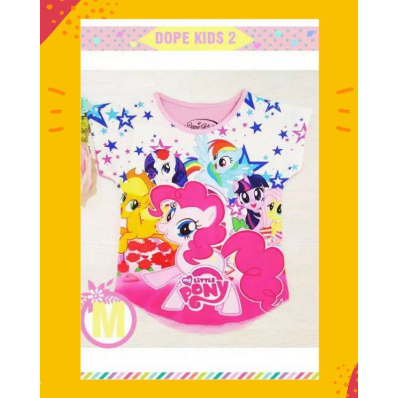 Kaos Anak Teen Little Pony Dope Kids