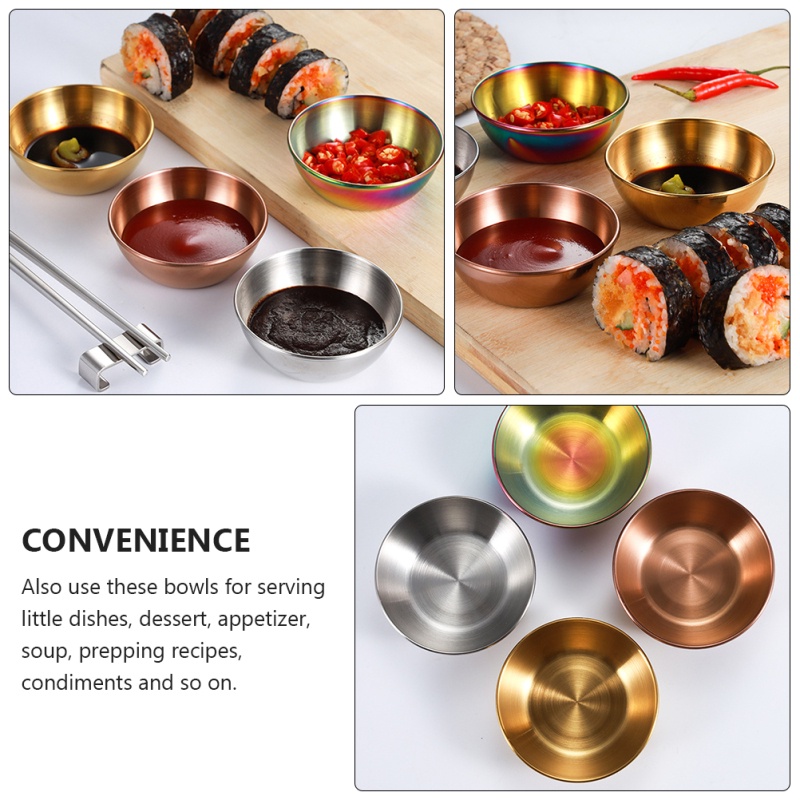 Mangkok Stainless Steel Bowl Simple Design 1 PCS / Mangkok Makan Stainless