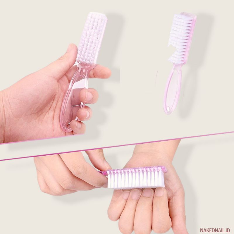 Sikat kaki pedicure menicure sikat debu nail dust brush foot scrub nailart nail art