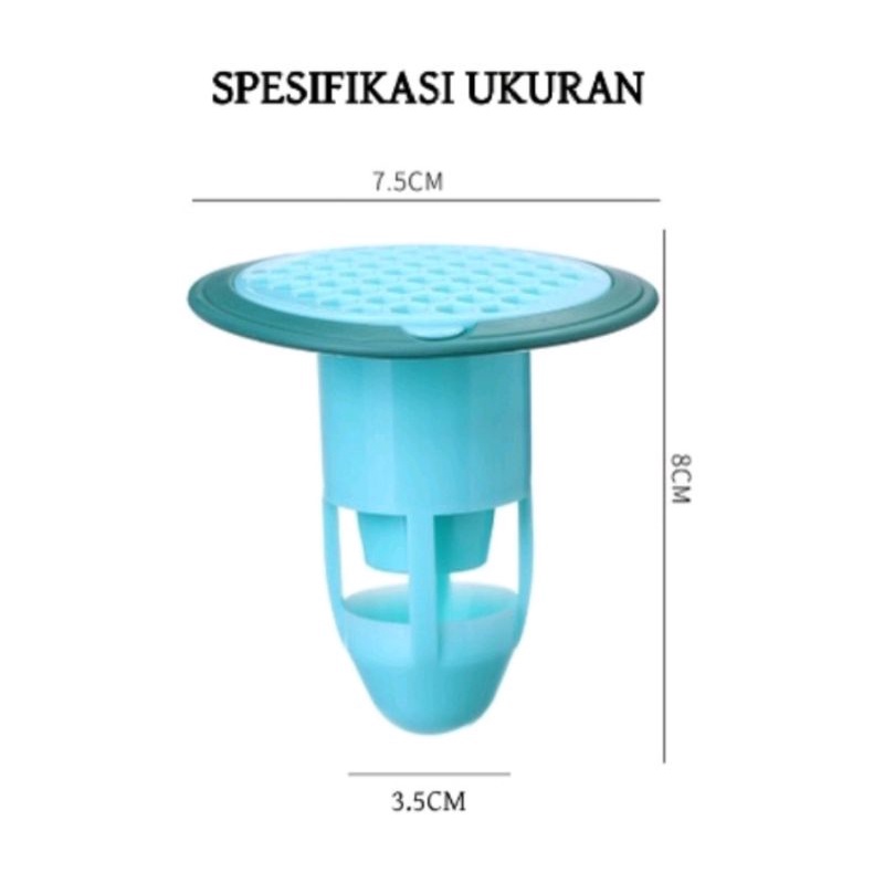 SARINGAN DRAINASE PENUTUP LUBANG KAMAR MANDI WASTAFEL ANTI BAU