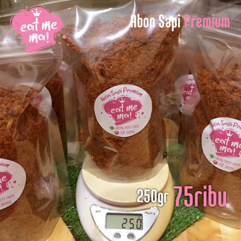 

Abon Sapi Premium 250gr