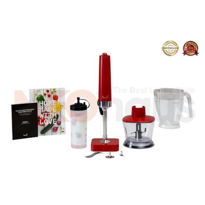 Tokebi X Hand Blender - Seperti di TV - Original - Merah