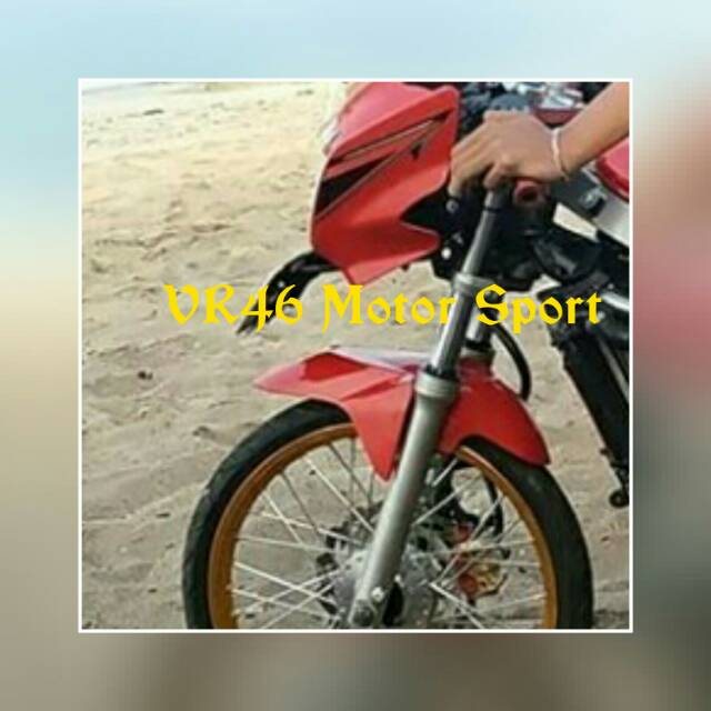 Spakbor depan variasi ninja r