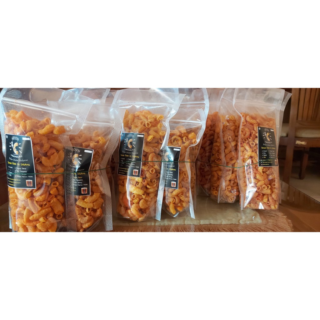 

Makaroni Goreng Renyah Aneka Rasa 90 gram/pcs