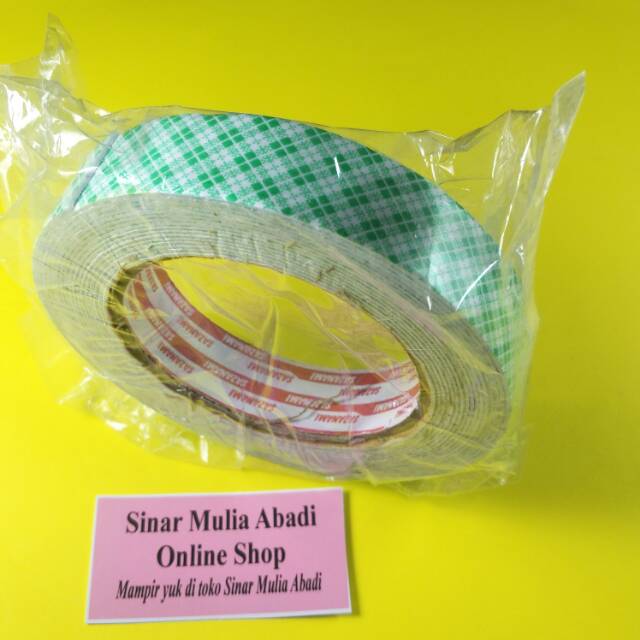 

Double Tape Busa Putih Batik / Foam 24 mm 1 inch