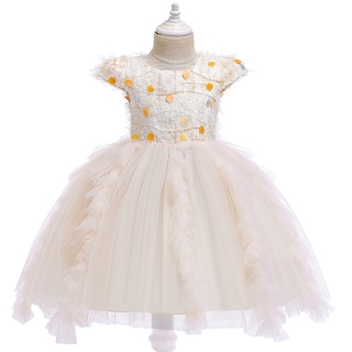 new design flower girl frock