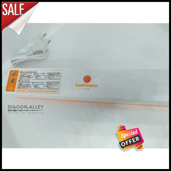 Alat Press Vacuum Sealer Makanan Food Vakum Electric Anti Bau Jamur Alat Pres Hampa Udara