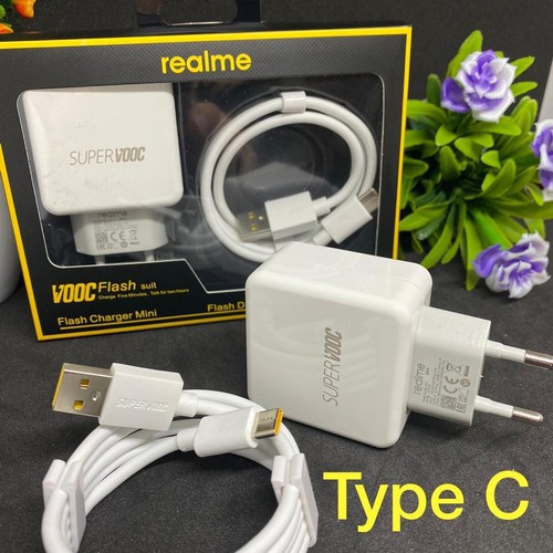 Charger Realme X2pro Tipe C Supervooc casan super vooc original fast charging 5 pro 6 pro c2 3 pro