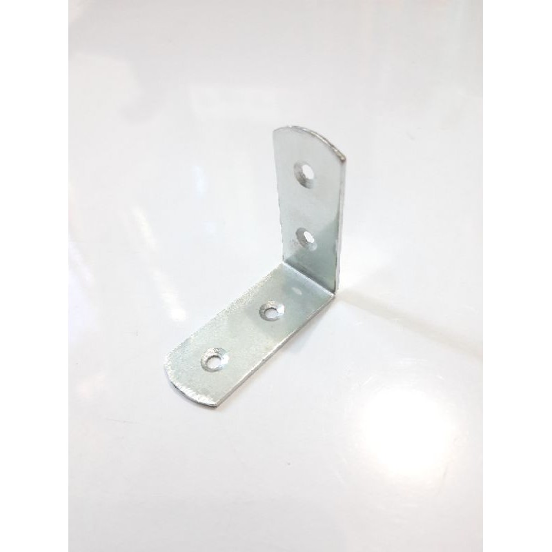 Siku Ambalan L Oval 5cm × 2cm BESI Bracket Penyangga Siku Rak - PANJANG