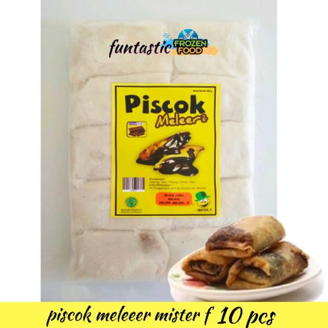 

Piscok /pisang cokelat lumerr cokelat full 10s