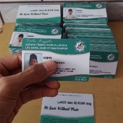 

Cetak Id Card, KTA, KTM ( Cetak 2 sisi)