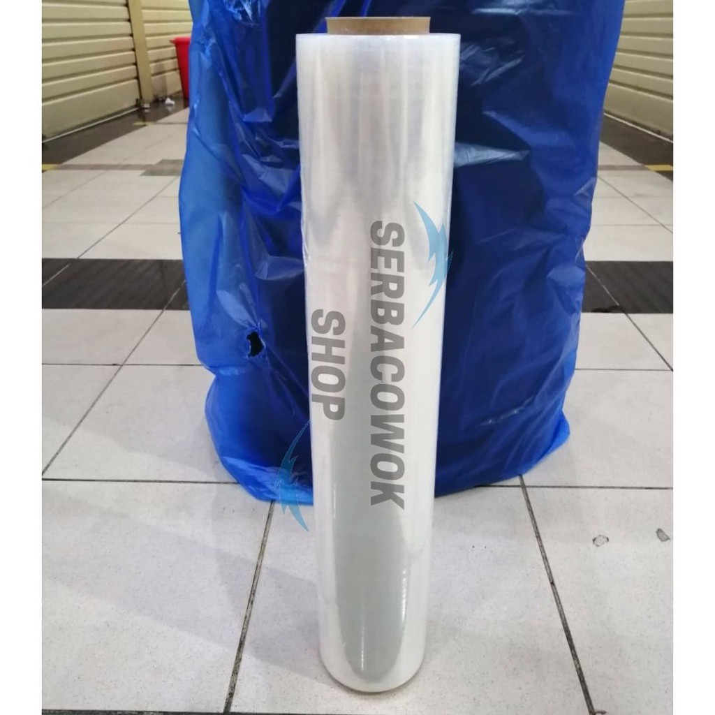 Streching Film Plastik Wrapping 50cm X 250 Meter 17 Micron Termurah Berkualitas