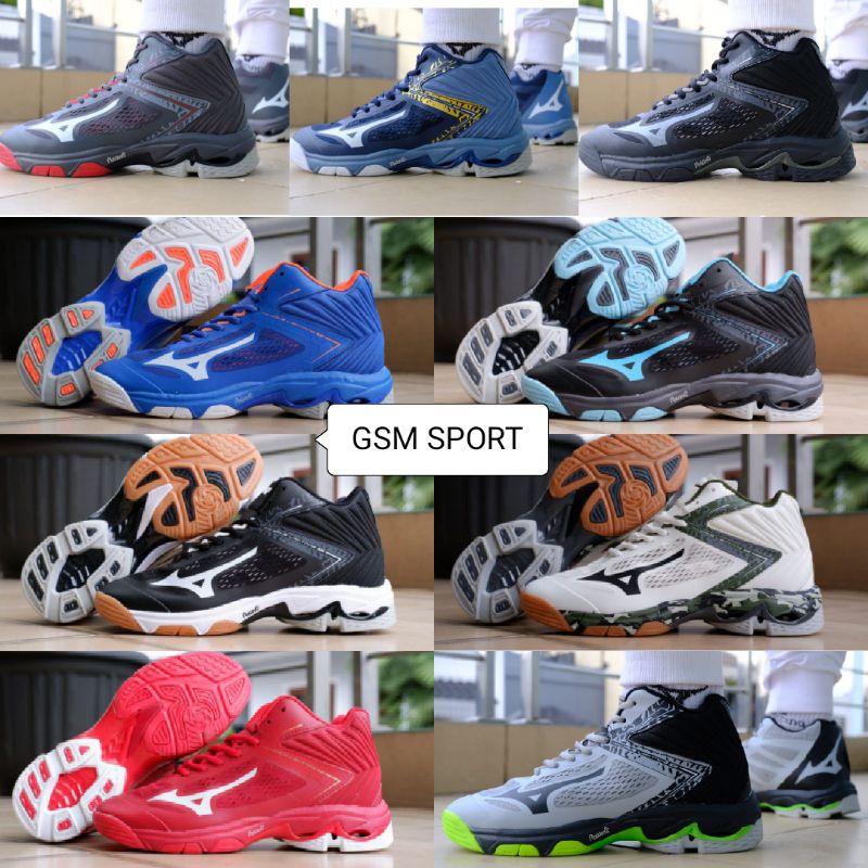 sepatu MIZUNO Z5 MID PREMIUM / SEPATU VOLI WLZ 5 MID