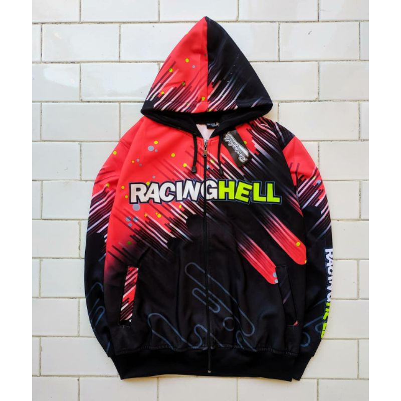 {cod} JAKET RACERTEES MURAH | JAKET HOODIE RACERTEES | JAKET LOTO