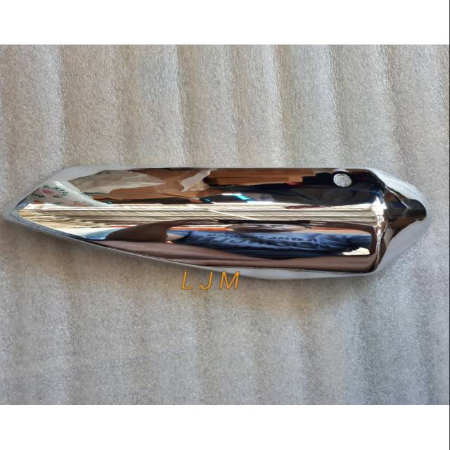 Tutup Cover Pelindung Knalpot Suzuki Satria Fu Thn 2015 Chrome Ori