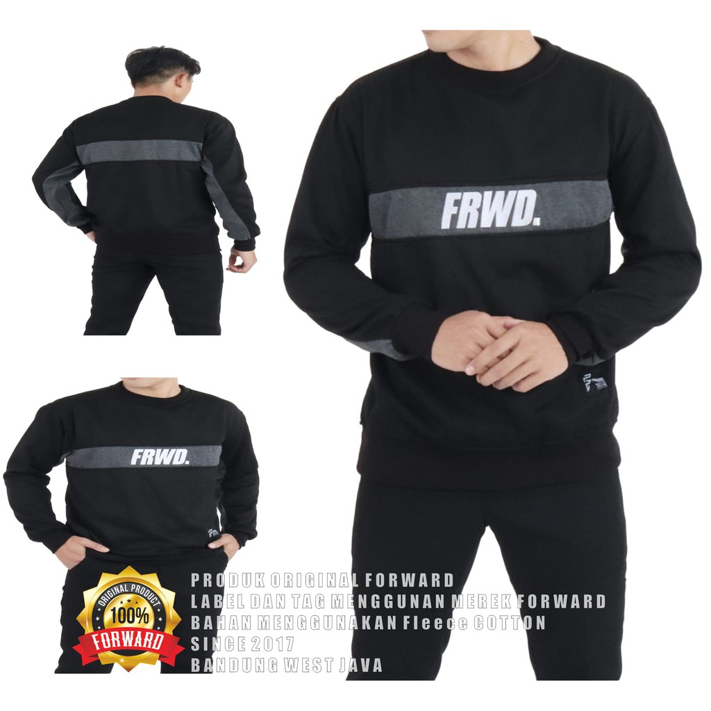 Jaket Sweater Hoodie Pria Polos Forward 3d Original