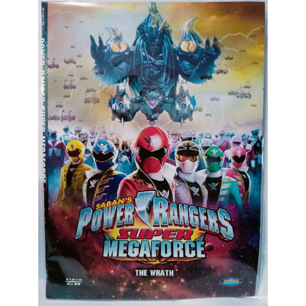 VCD original power rangers super megaforce the series