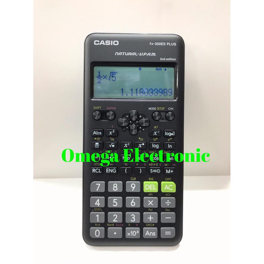 

IHOT SALEl Casio FX 350 ES PLUS Scientific Calculator Kalkulator Sekolah Kuliah ICQl