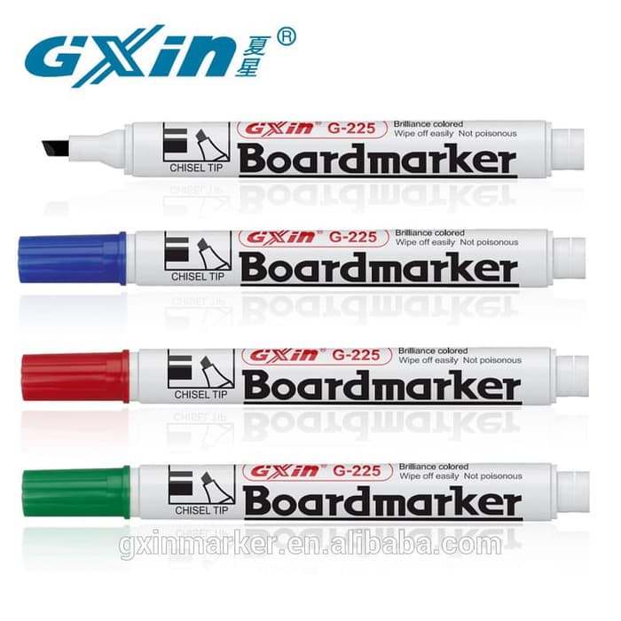 

RL| GXIN Spidol Hapus WhiteBoard BoardMaker Papan Tulis Bkn SnowMan G 225