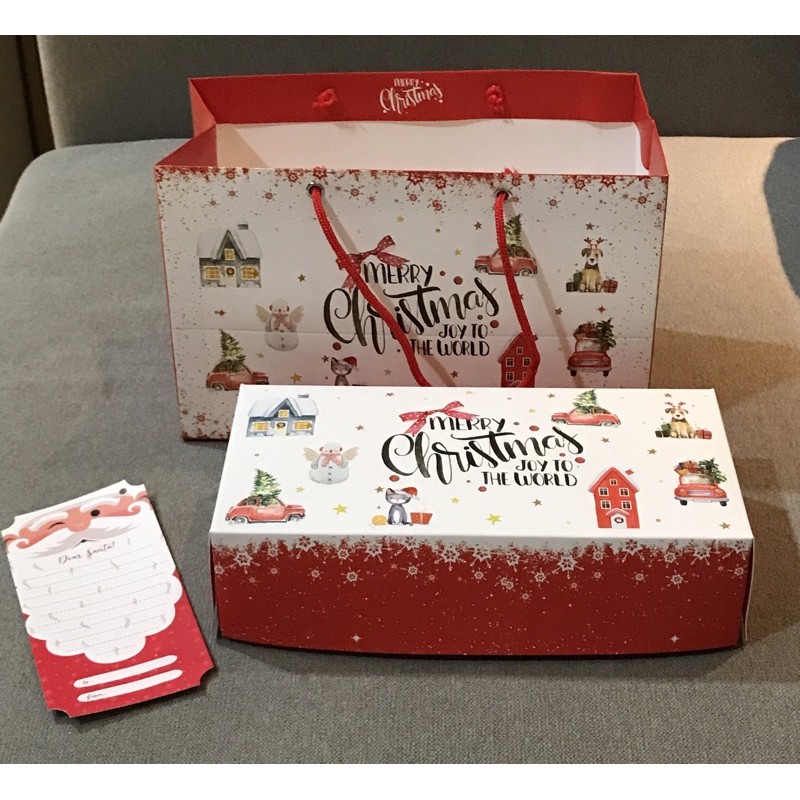 

Box Kue XMas (+paperbag n hangtag)