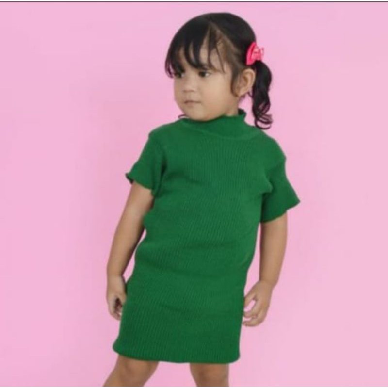 dress anak khaira rajut