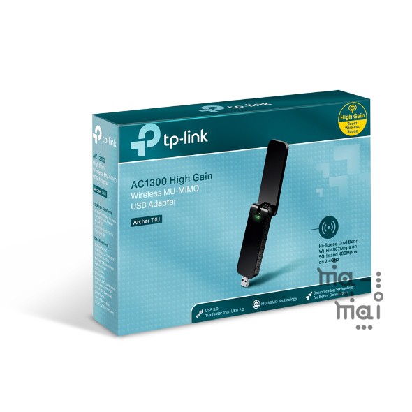 TP-Link Adapter Archer T4U AC1300 Wireless Dual Band USB Adapter