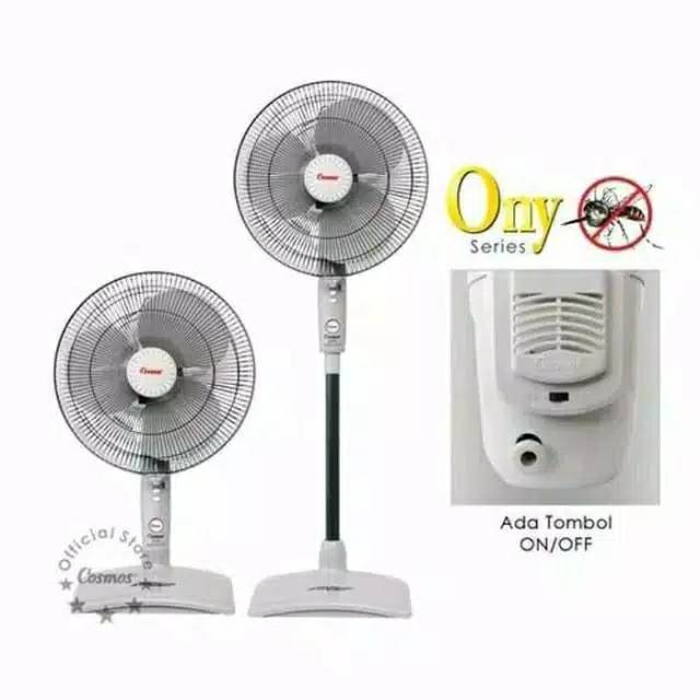 Kipas Angin Cosmos 16 SNONY 2 fungsi + Nyamuk elektrik