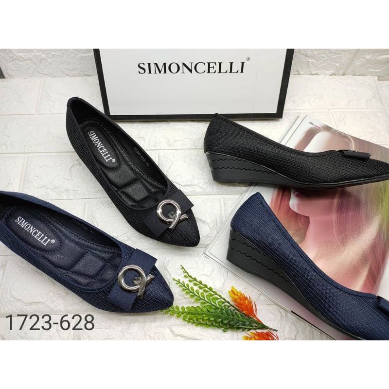 Sepatu wedges 5 cm import murah/ sepatu wedges import wanita/ sepatu kerja/ sepatu heels
