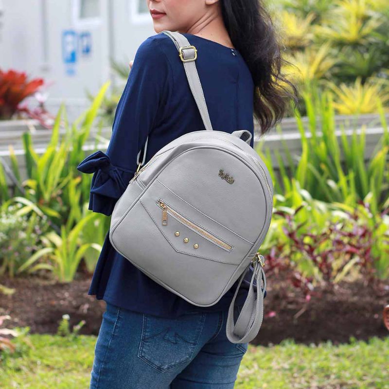 Tas Backpack Mini Wanita Ransel Punggung Casual Formal Kerja Kuliah Garansi Original Bahan Premium