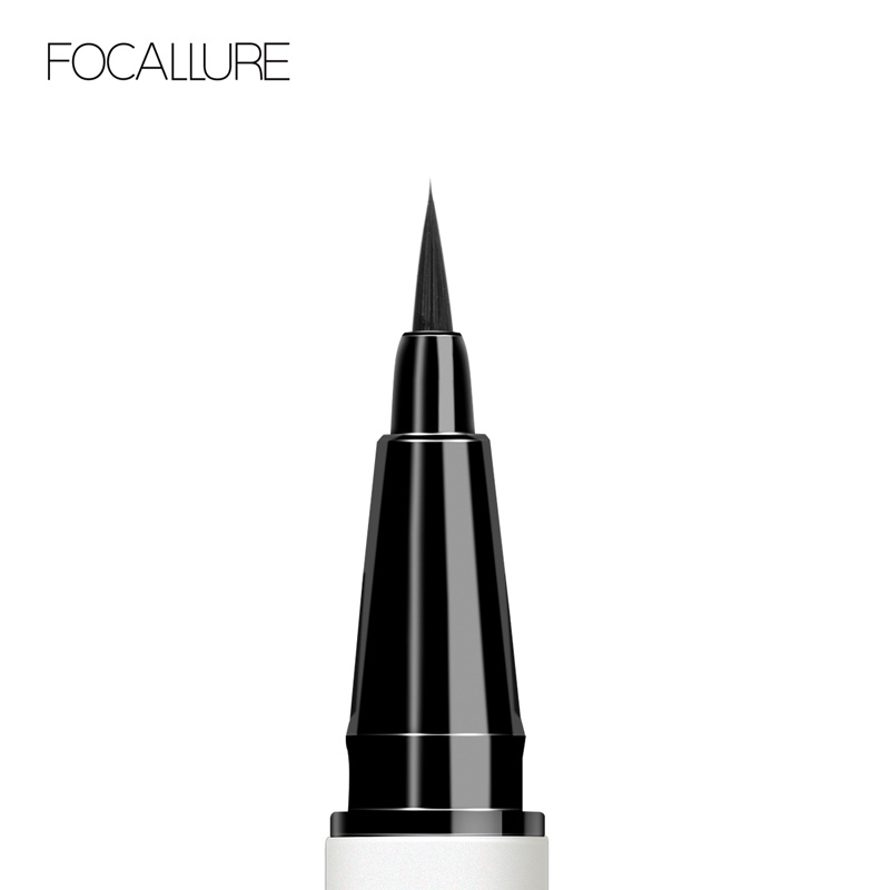 FOCALLURE Tahan Air eyeliner Hitam liquid eye liner Superfine Liquid eyeliner Tahan Hingga 12 Jam