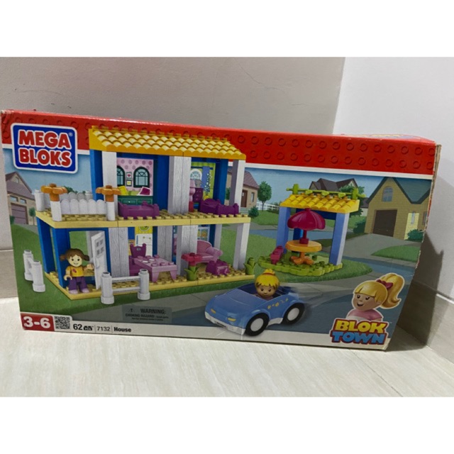 Preloved Mega Bloks Blok Town House