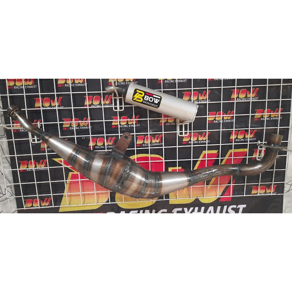 KNALPOT FIZ R model underbone kalajengking plat galvanis