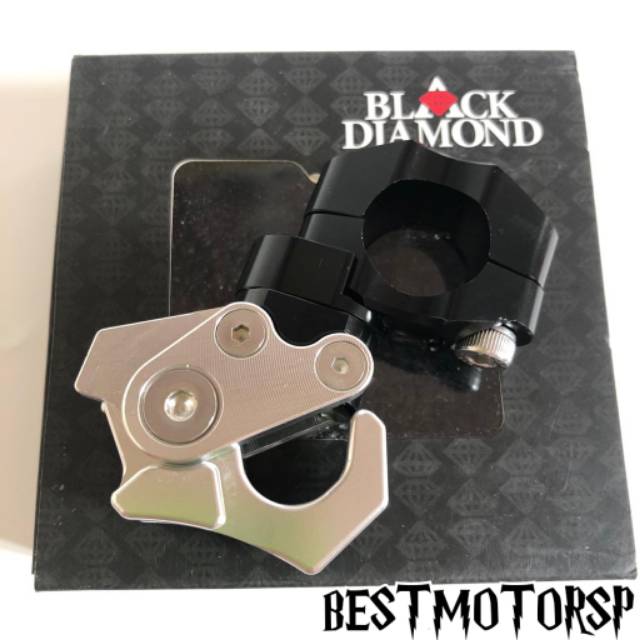 Gantungan Barang Hook Black Diamond Honda PCX ADV Full CNC Hook BD ADV PCX