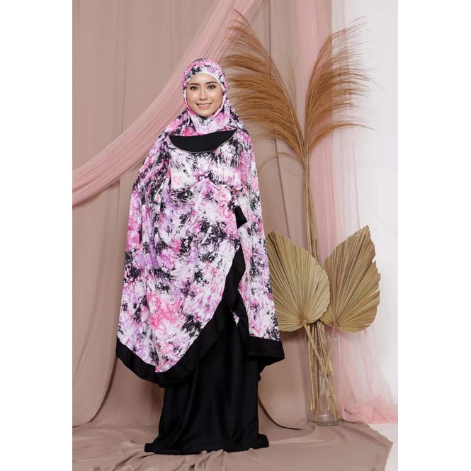 Termurah Mukena Super Jumbo Tiedye/Mukena Jumbo Tiedye/Mukena dewasa/Mukena bali/Mukena Hari raya/Mu