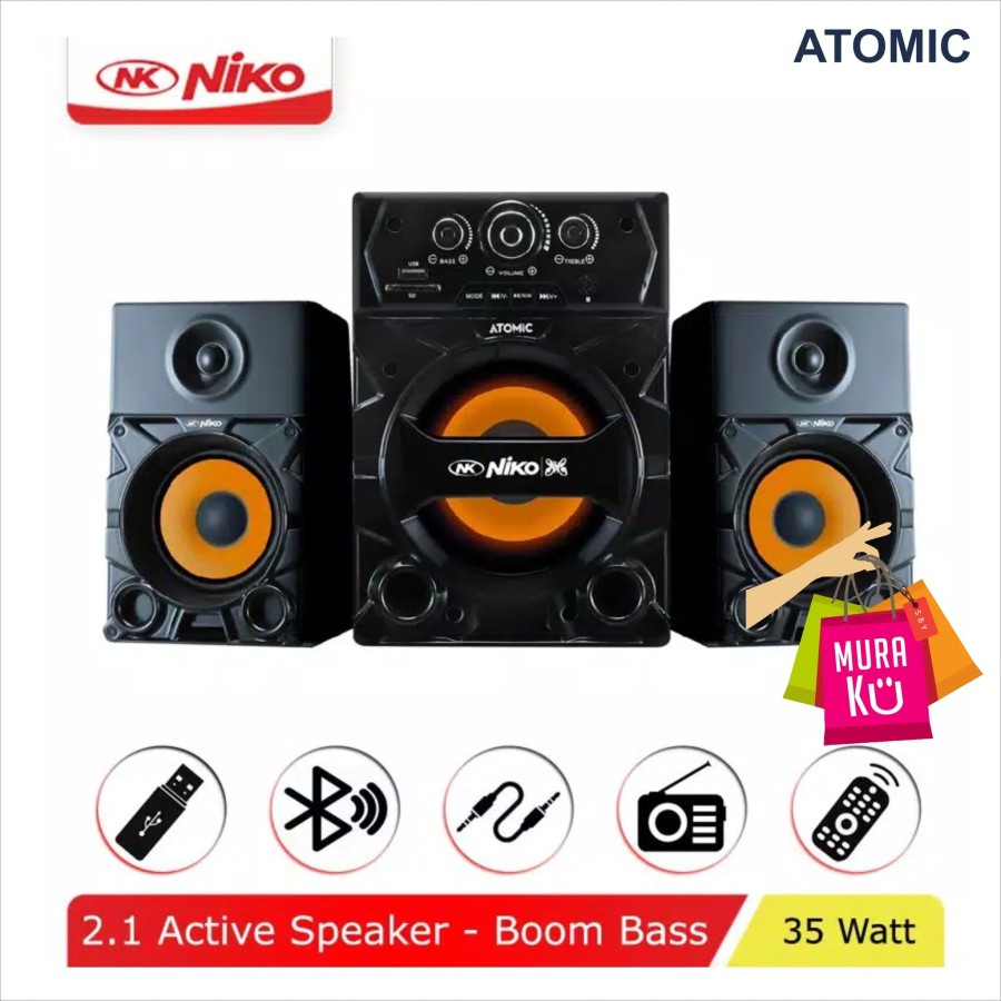 Speaker Niko Slank Atomic