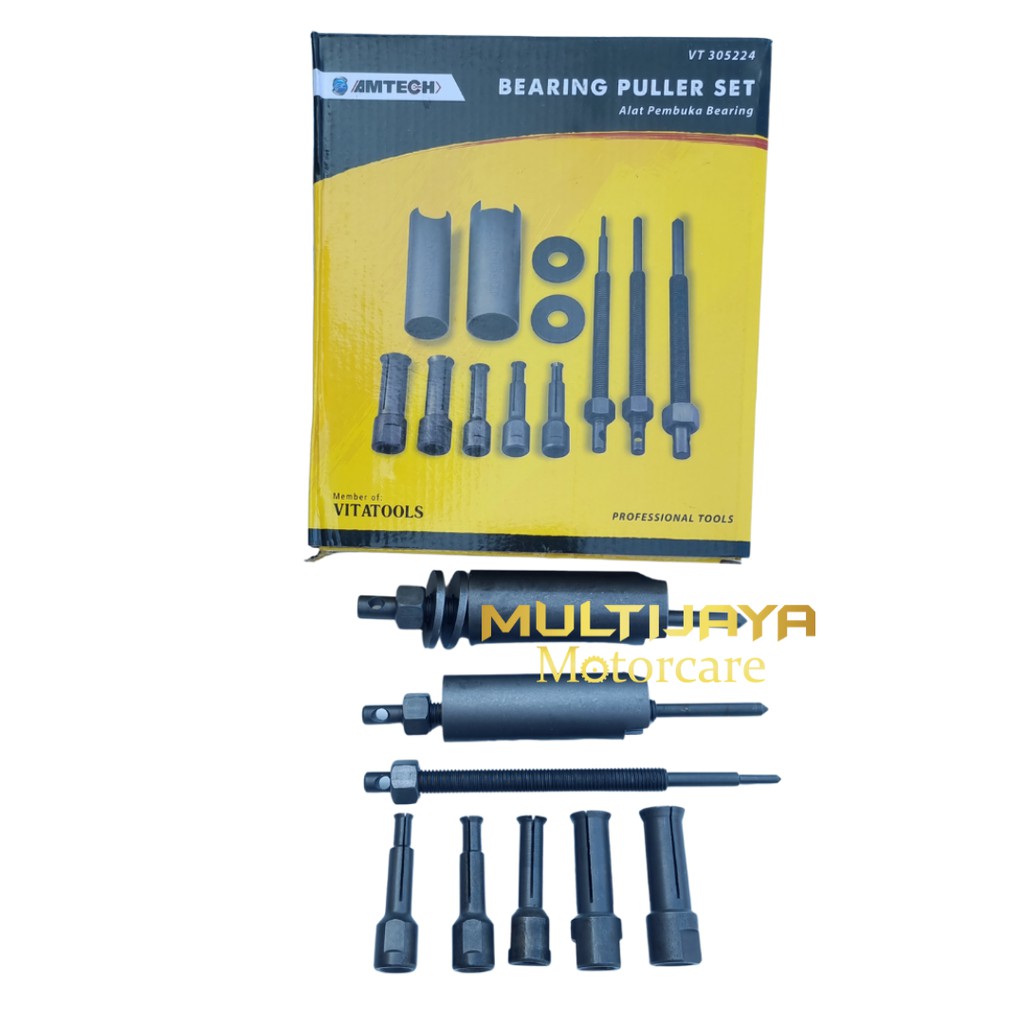 Treker Bearing Puller Set 5 pcs - Treker Lepas Pembuka Bearing Laher Tutup CVT | Disassembler