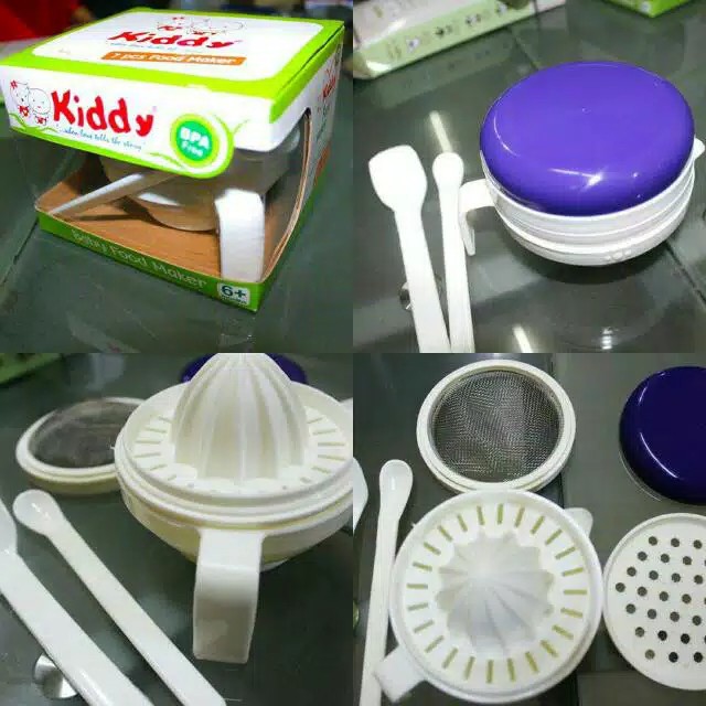 [PROMO] Kiddy Food Maker 7 In 1 Multifungsi - Alat Penghalus Makanan Bayi