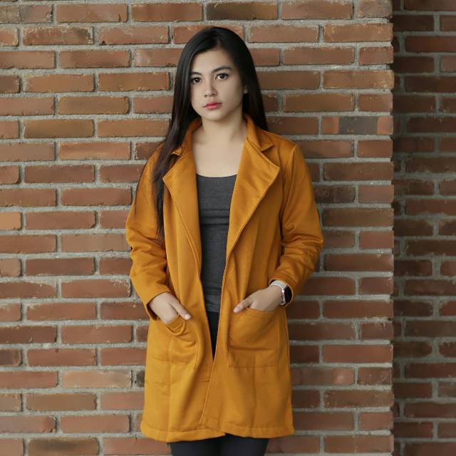 Colour Blazer || Women Top Blazer || Sweater wanita leren #COB